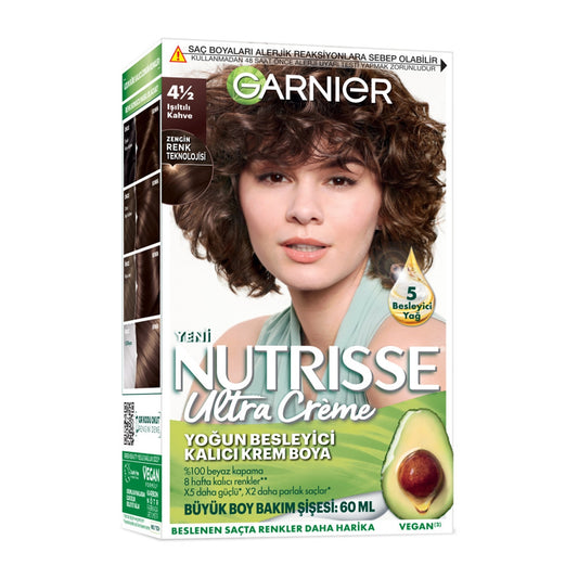 Saç Boyası Nutrısse Ultra Creme Isıltılı Kahve 4:1-2