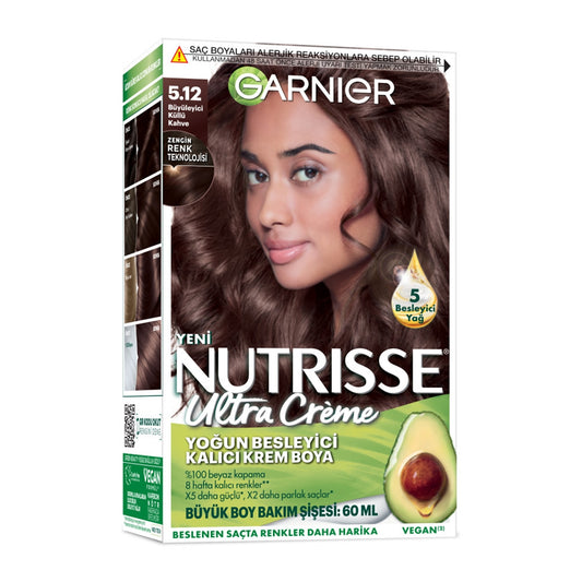 Saç Boyası Nutrısse Ultra Creme Küllü Kahve 5-12