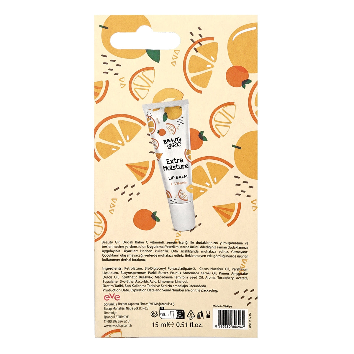 Lip Balm Vitamin C 15 ml