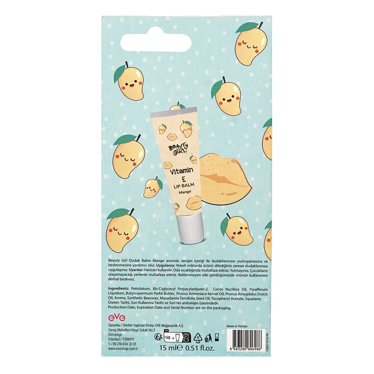 Lip Balm Mango 15 ml