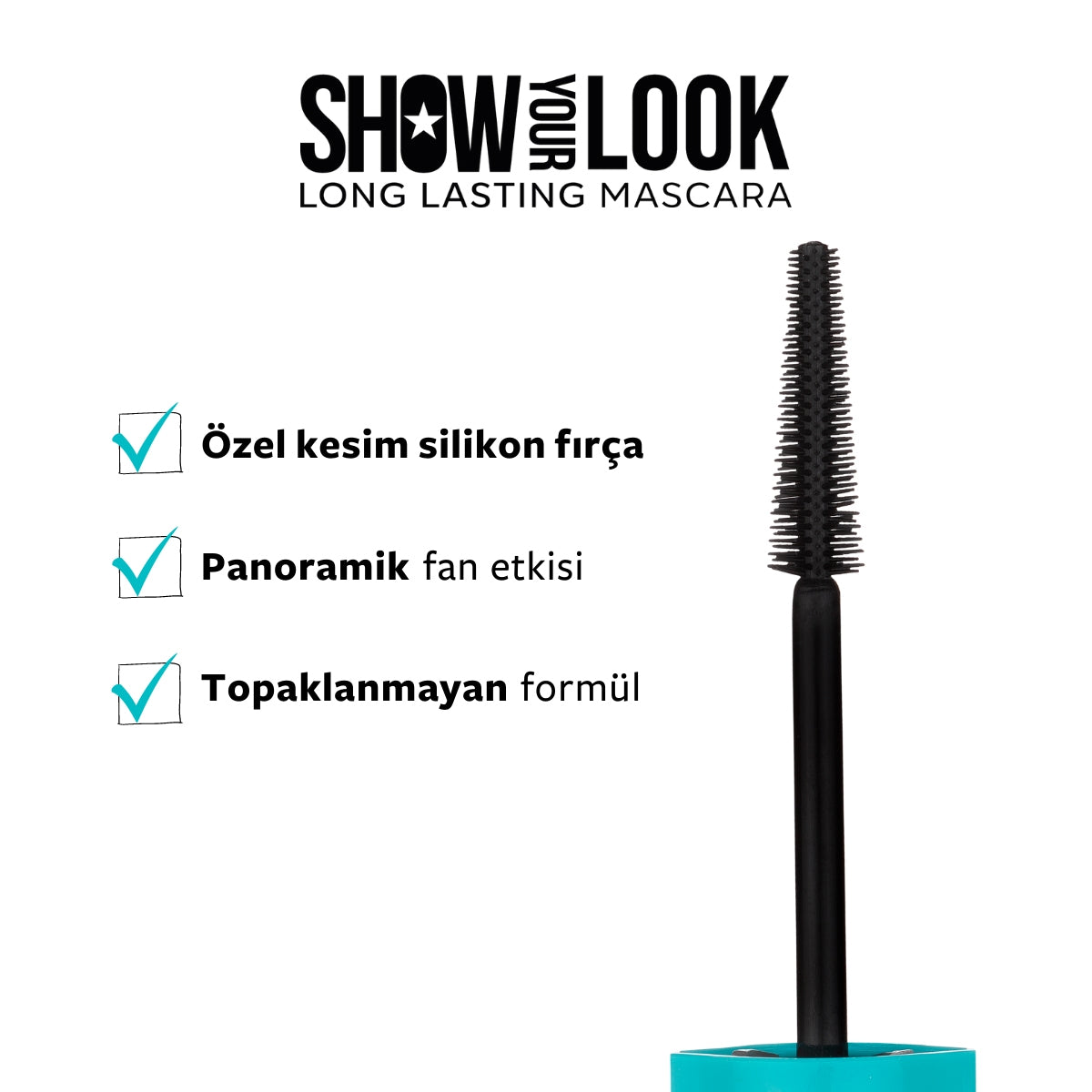 Show By Pastel Show Your Look 24H Long Lastıng Volume Maskara Secret Garden 9ml