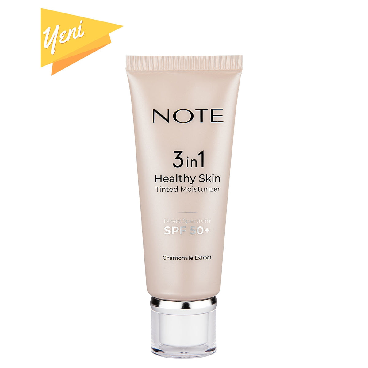 Note 3 in 1 Healthy Skin Tinted Moisturizer 50 SPF Renk Ton Eşitleyici Aydınlatıcı Krem