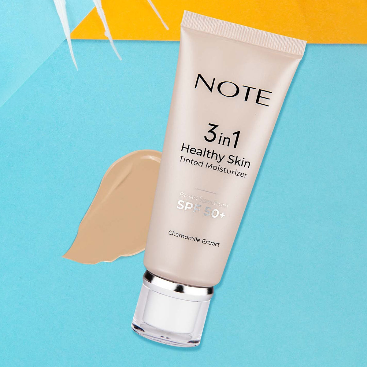 Note 3 in 1 Healthy Skin Tinted Moisturizer 50 SPF Renk Ton Eşitleyici Aydınlatıcı Krem