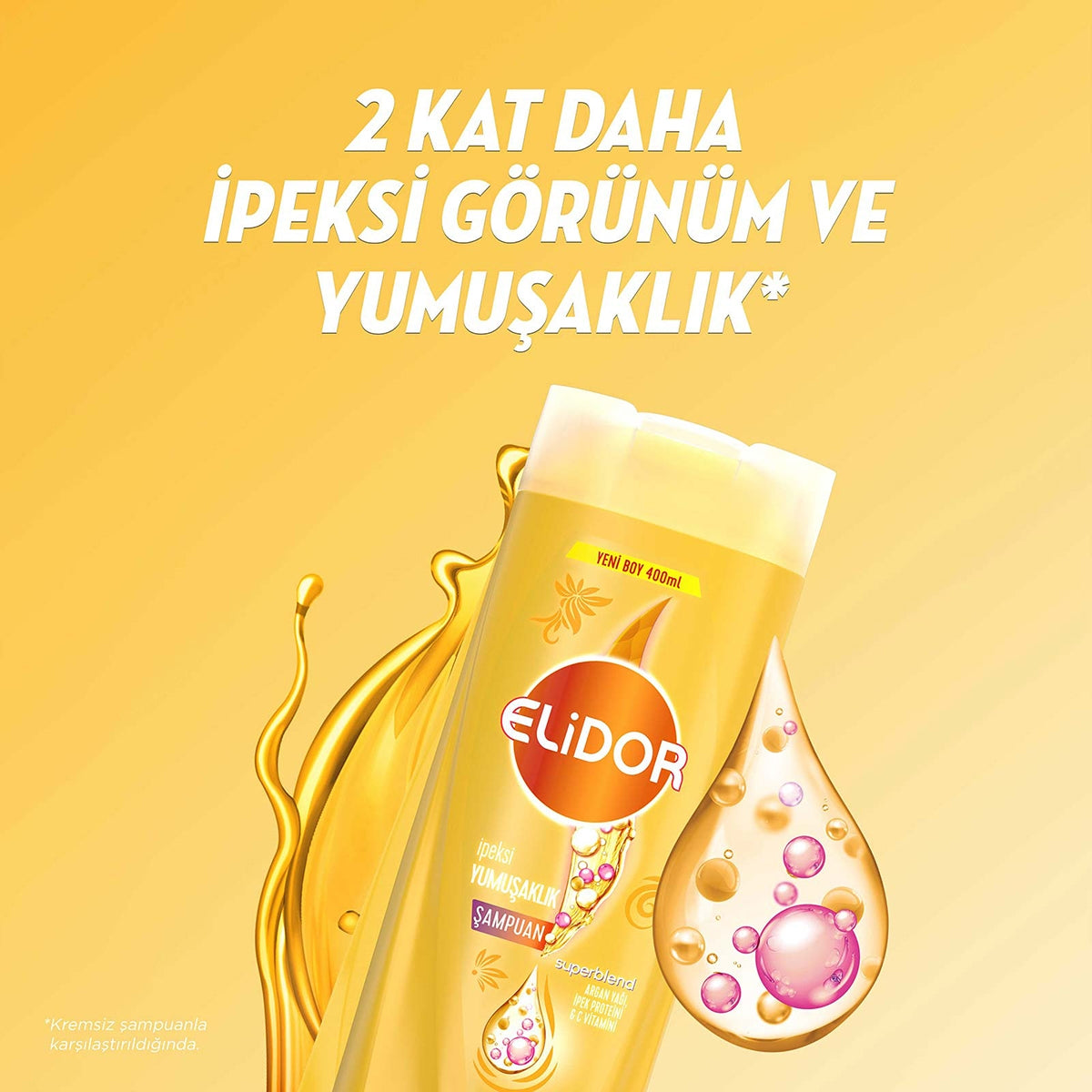 Şampuan İpeksi Yumuşaklık 400 ml