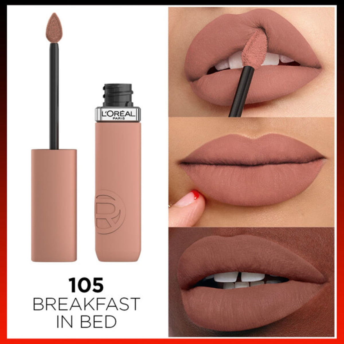 Loreal Paris Ruj Matte Resistance Breakfast In Bed 105