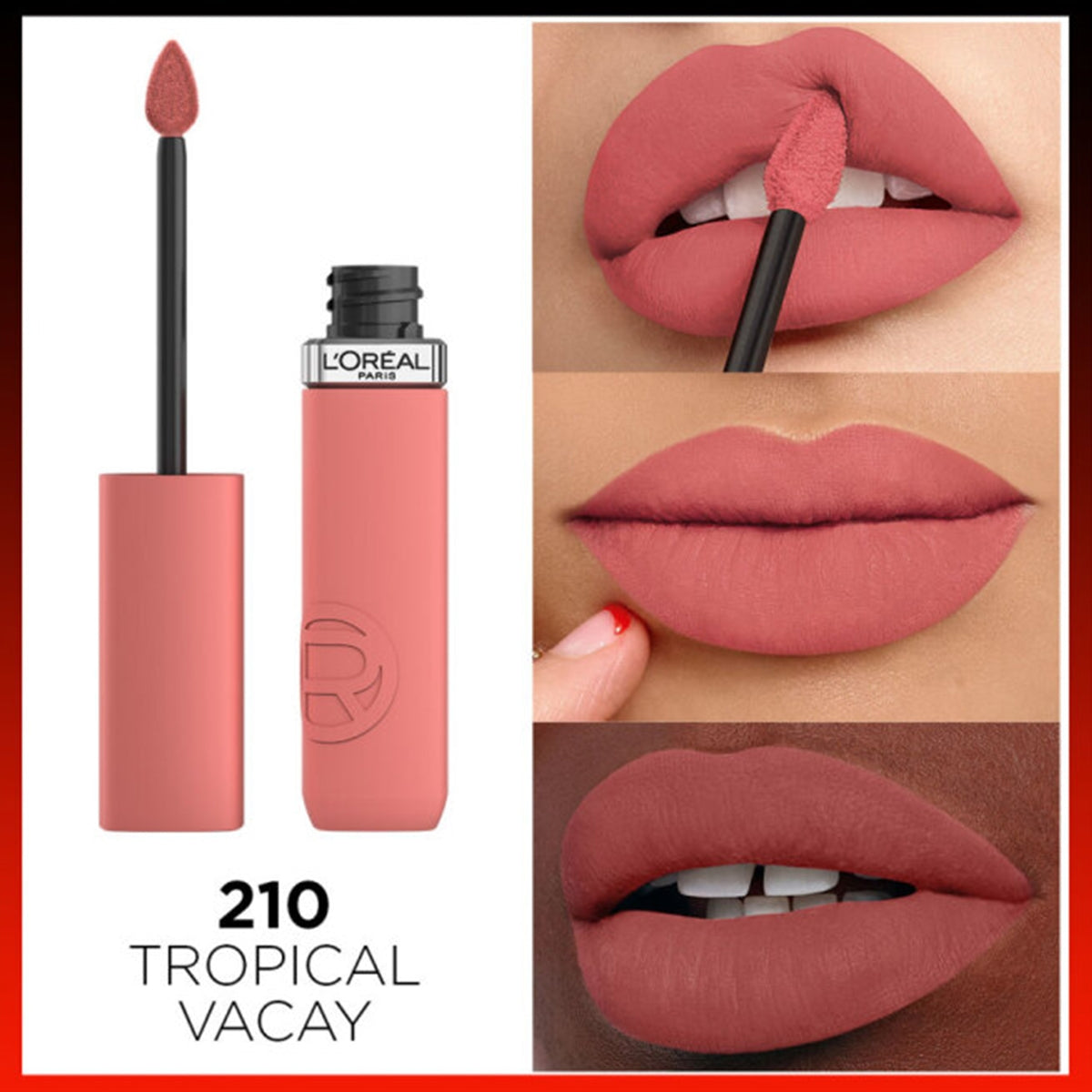 Loreal Paris Ruj Matte Resistance Tropıcal Vacay 210