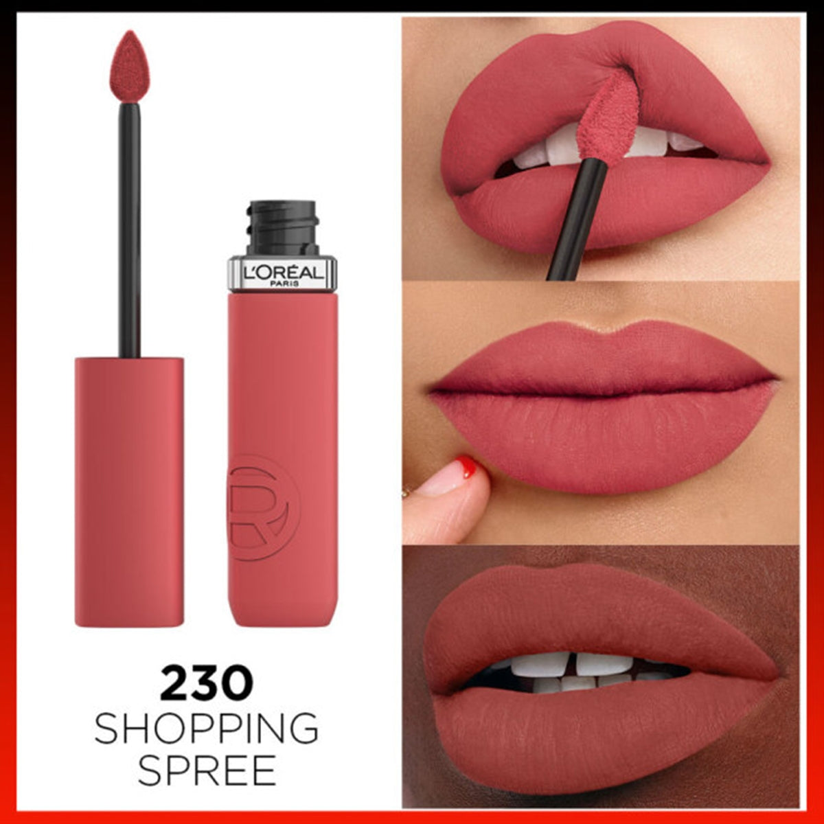 Loreal Paris Ruj Matte Resistance Shoppıng Spree 230