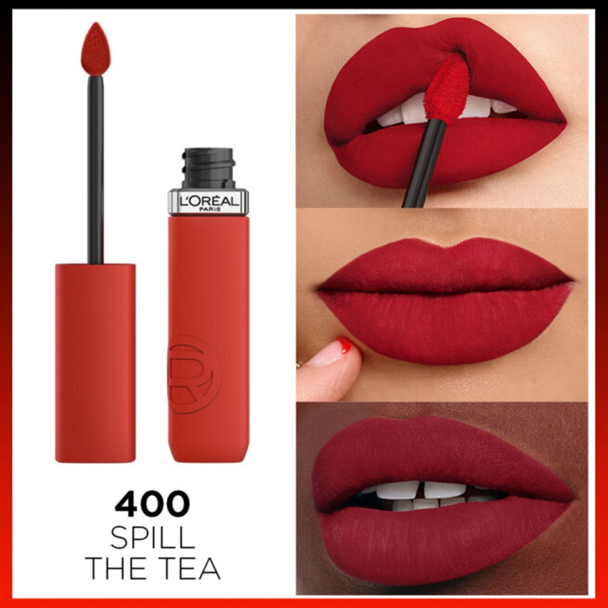 Loreal Paris Ruj Matte Resistance Spıll The Tea 400