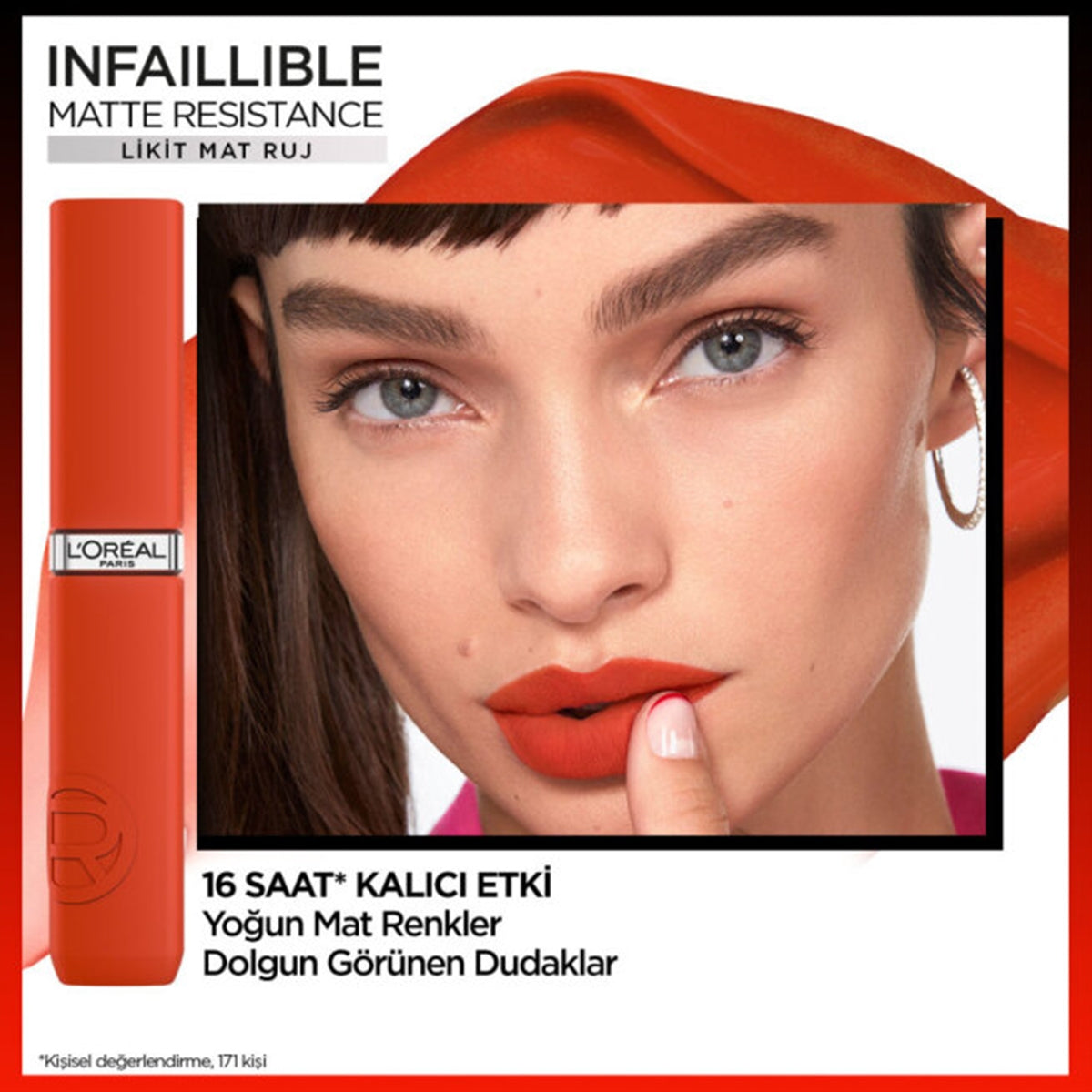 Loreal Paris Ruj Matte Resistance Spıll The Tea 400