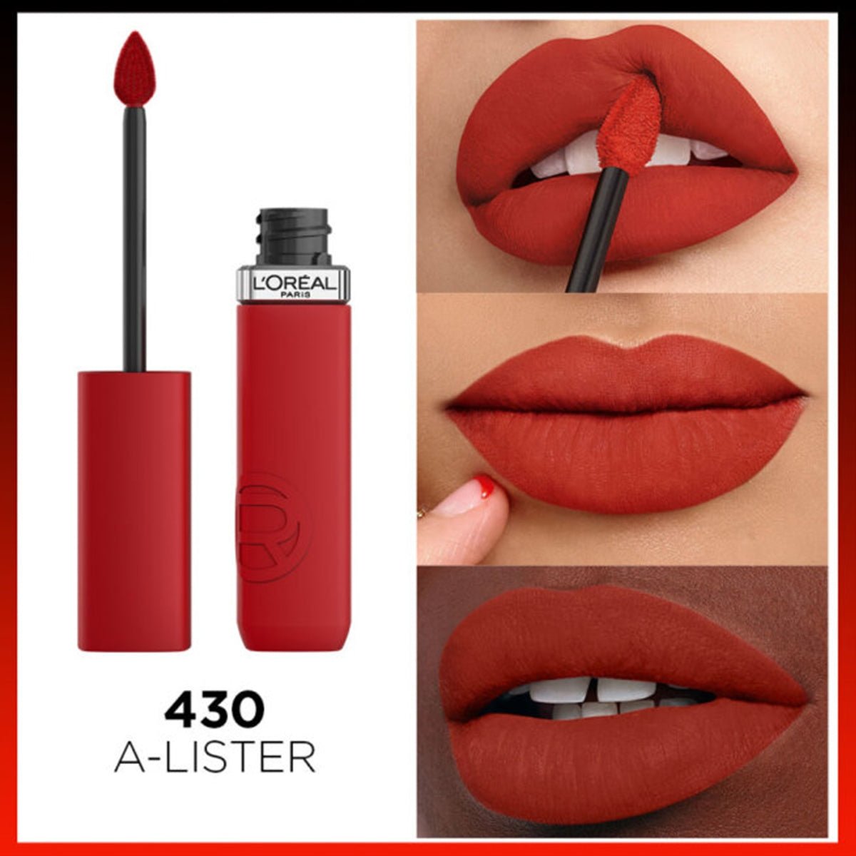 Loreal Paris Ruj Matte Resistance A-Lıster 430