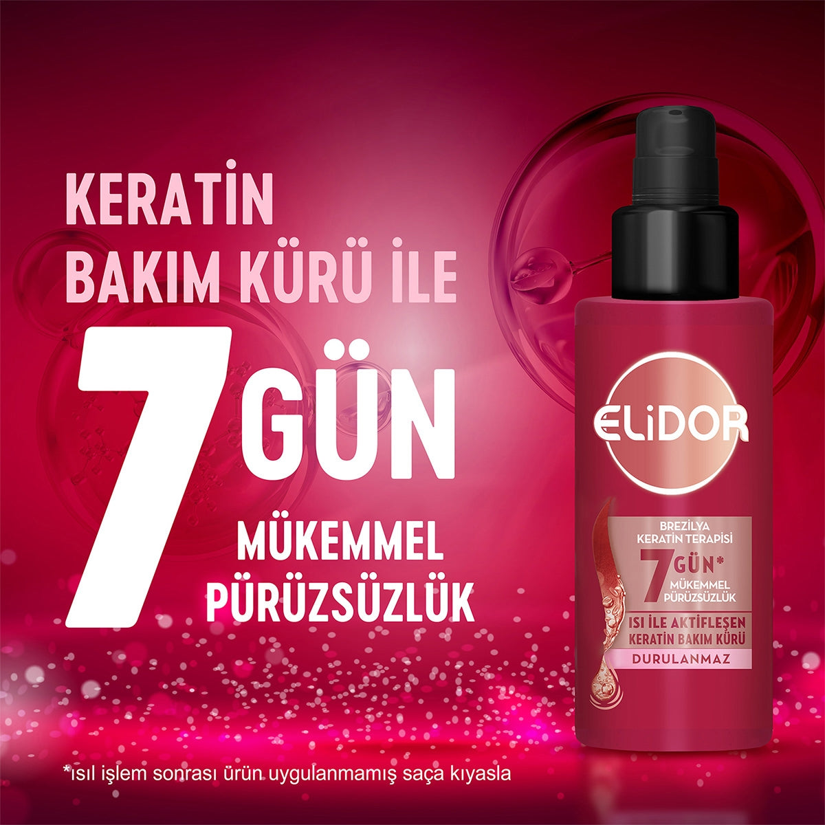 ELIDOR SAC SERUMU BREZILYA KERATIN 90 ML