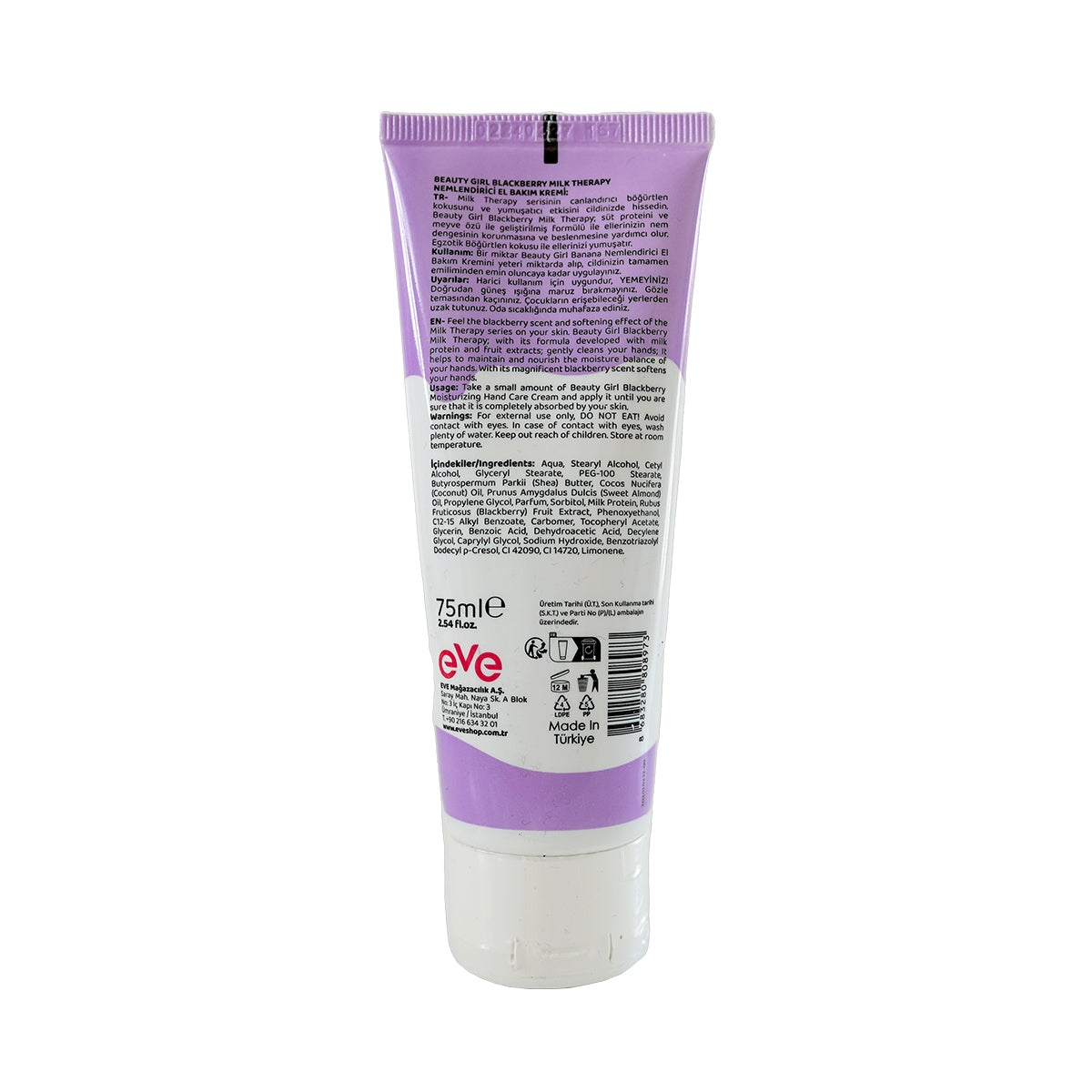 EL KREMİ BLACK BERRY MILK THERAPY 75 ML