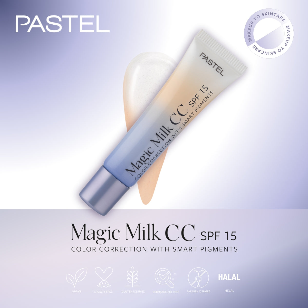 Pastel Fondöten CC Magıc 50 Lıght Medıum 30 ML