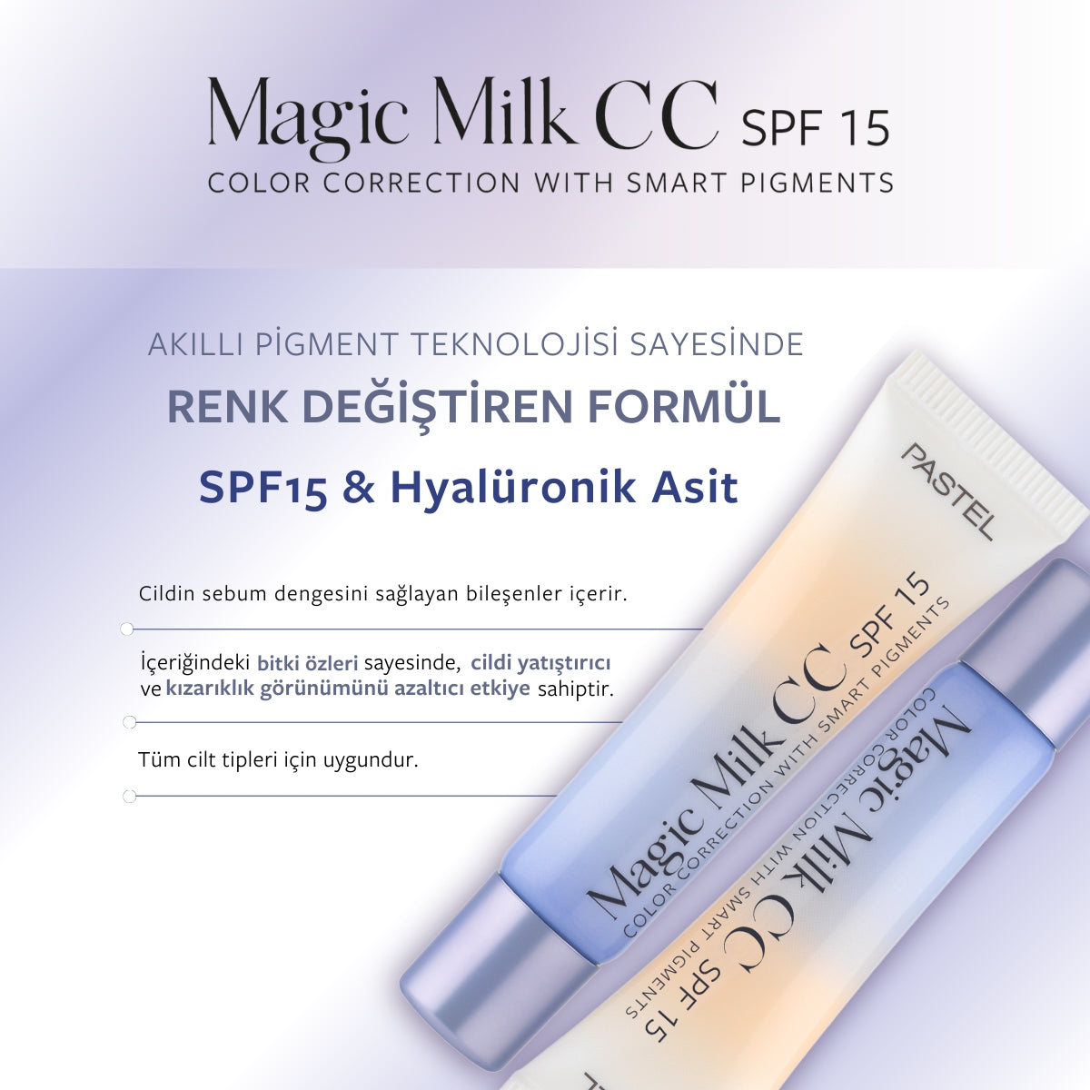 Pastel Fondöten Cc Magıc 51 Medıum Deep 30 Ml