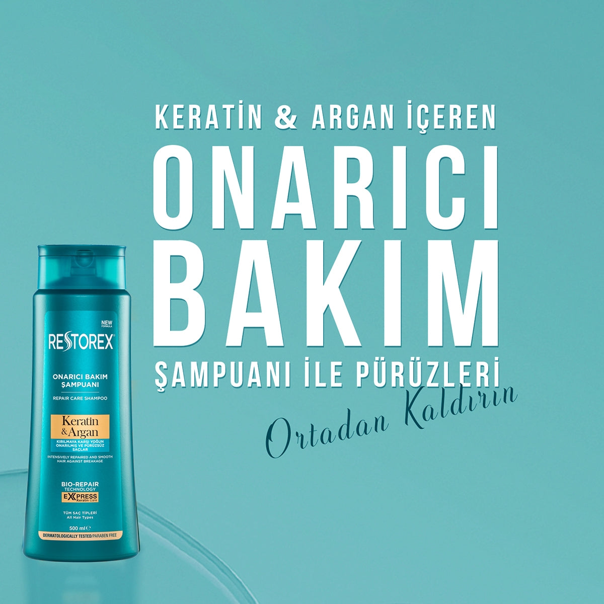 Şampuan Keratin&Argan 500 ml