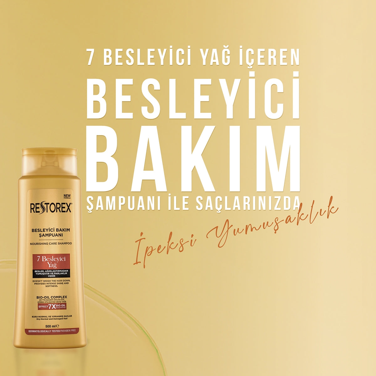 Şampuan 7 Besleyici Yağ 500 ml