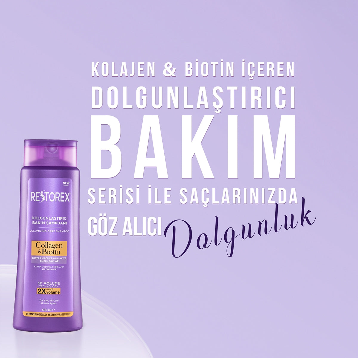 Şampuan Kolajen&Bıotın 500 ml