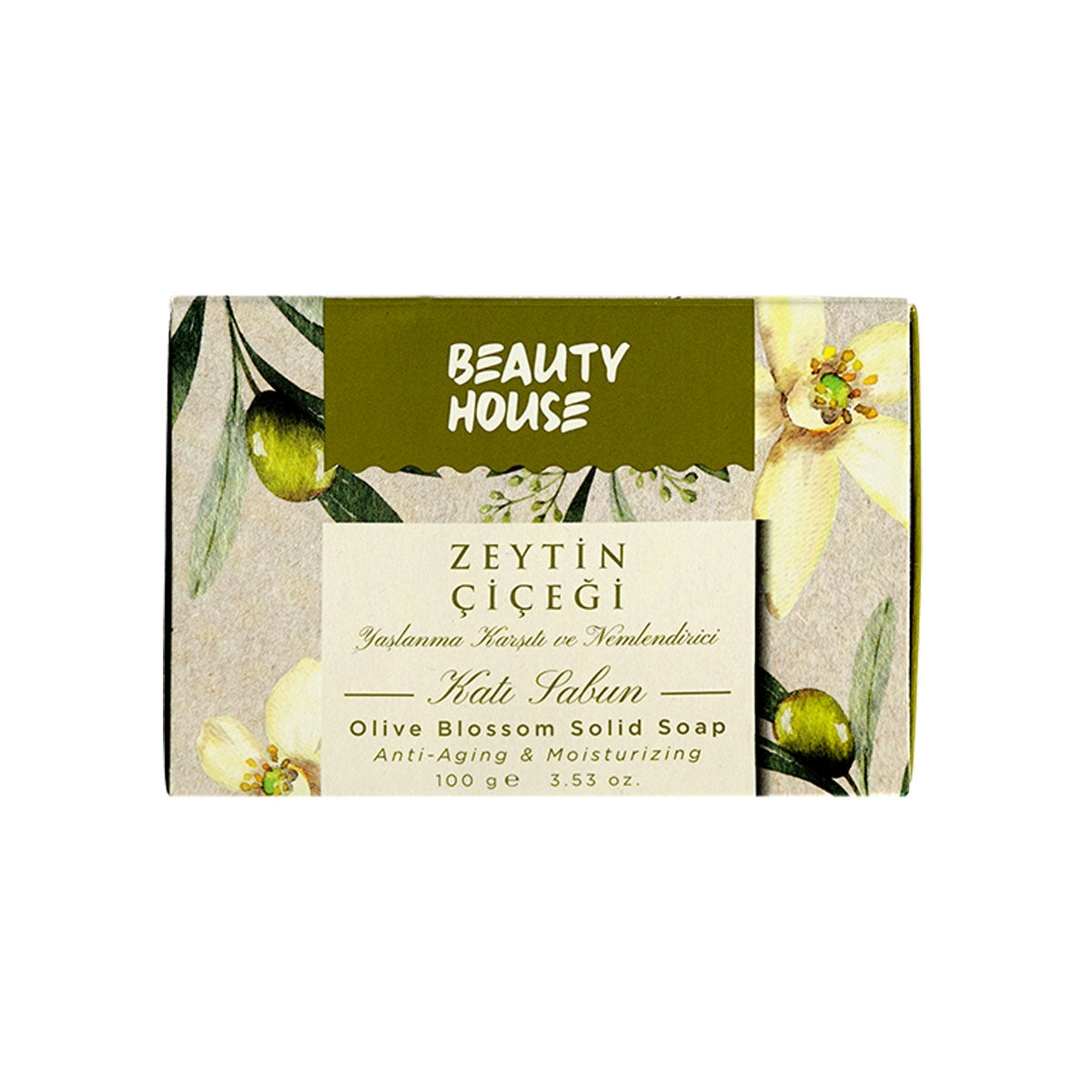 Beauty House Zeytin Çiçeği Katı Sabun 100 GR