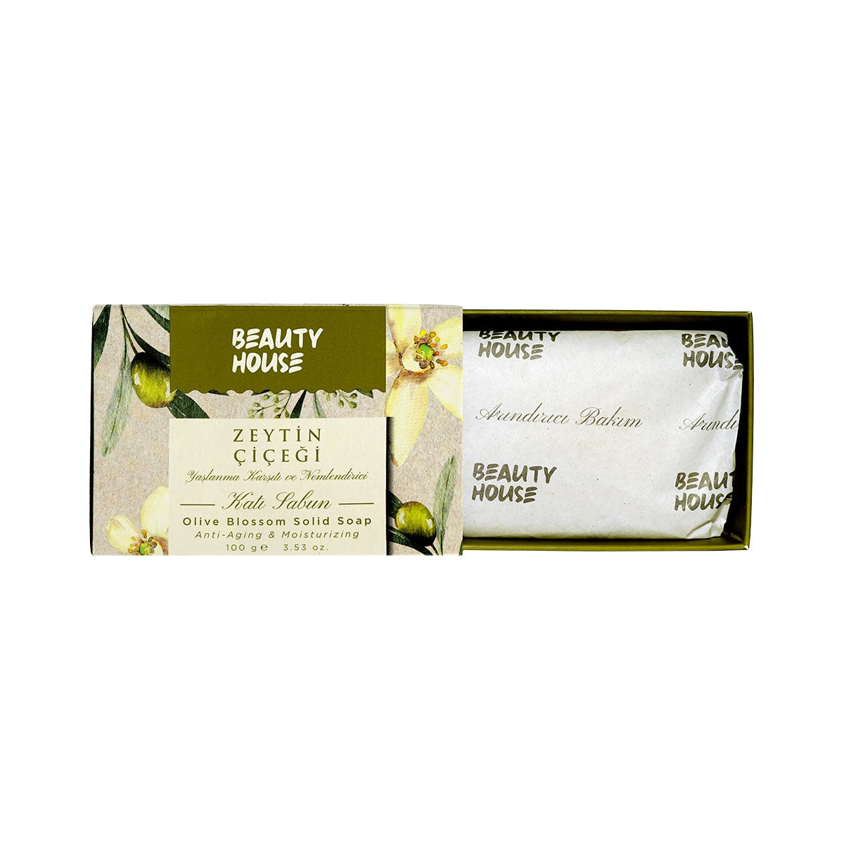 Beauty House Zeytin Çiçeği Katı Sabun 100 GR