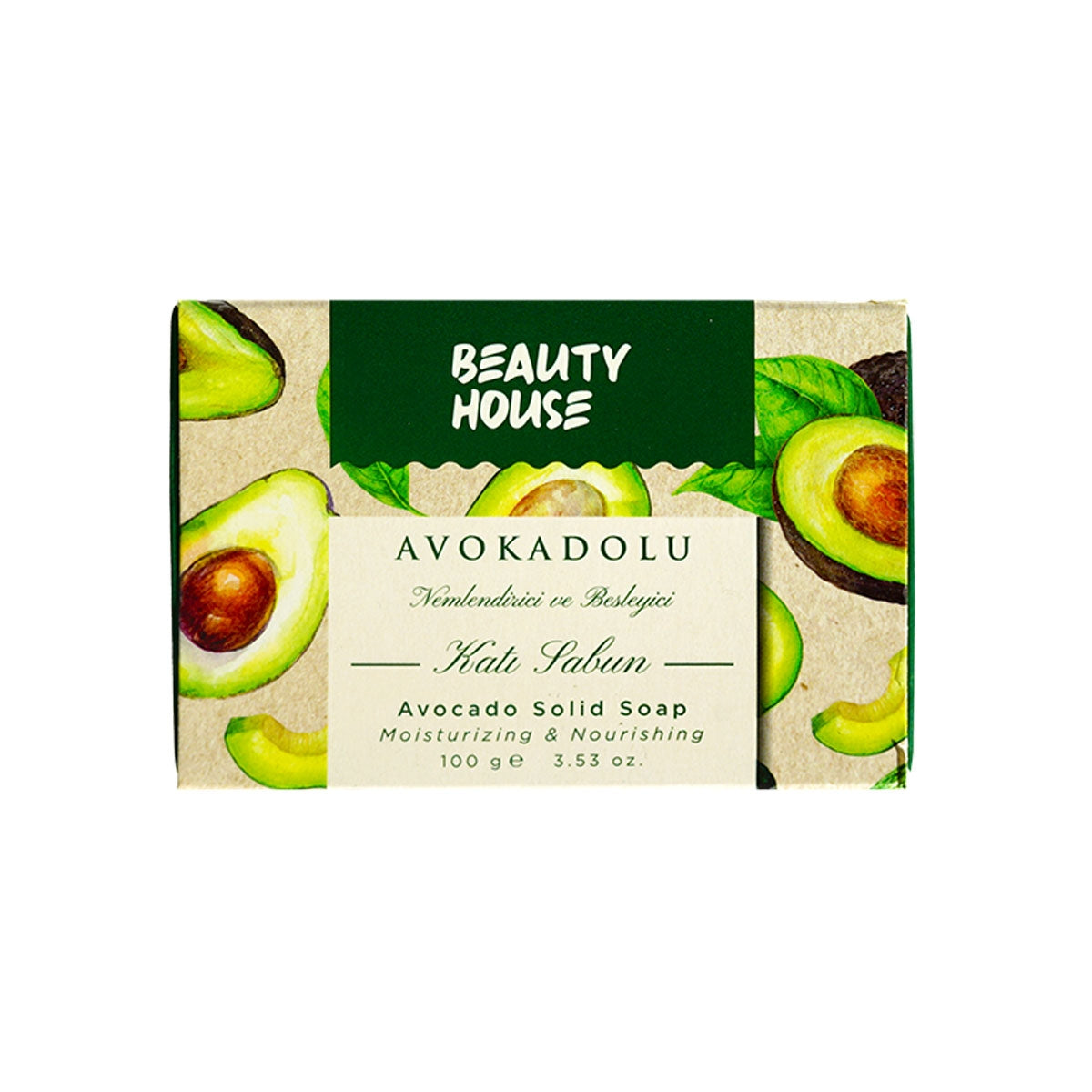 Beauty House Avokadolu Katı Sabun 100 GR