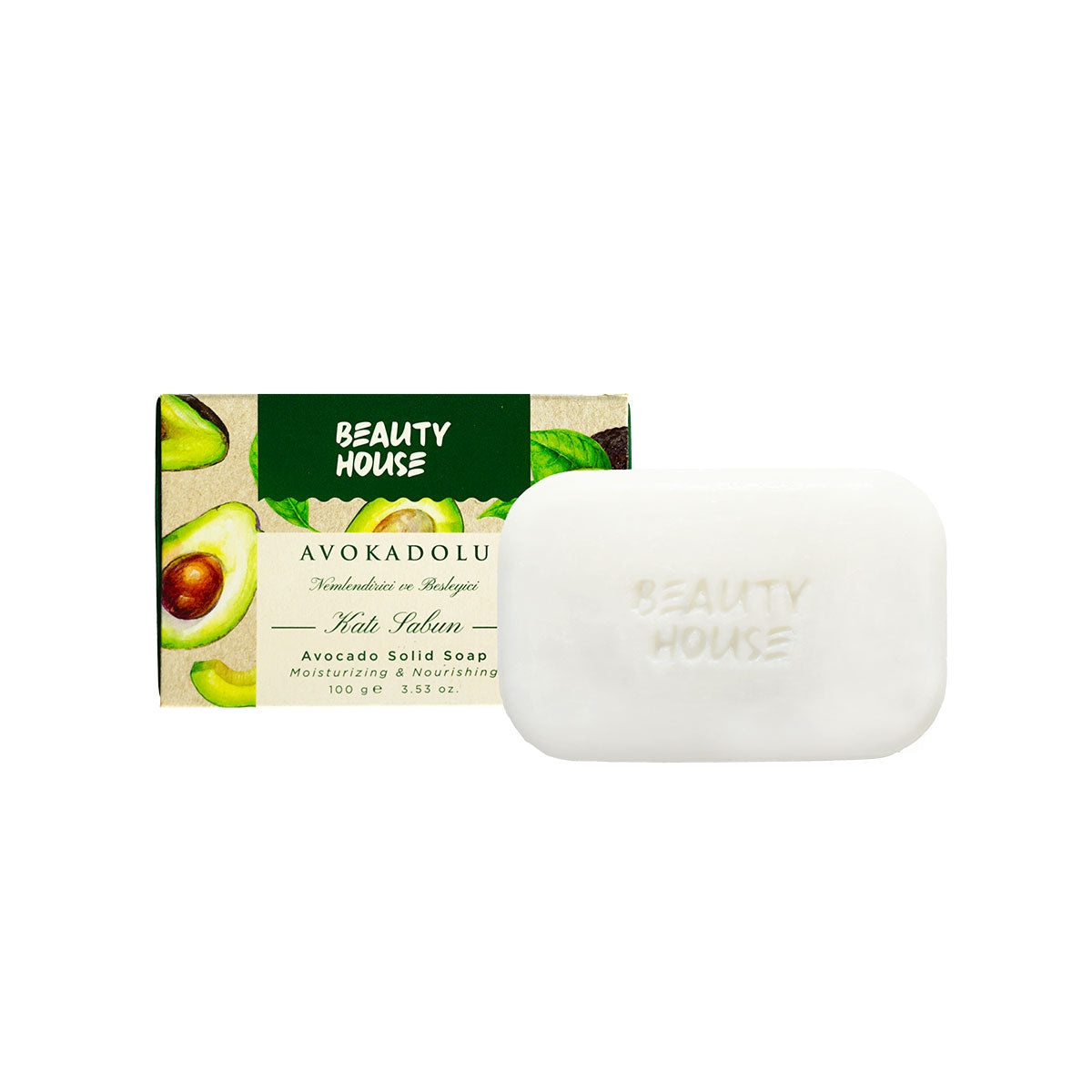 Beauty House Avokadolu Katı Sabun 100 GR