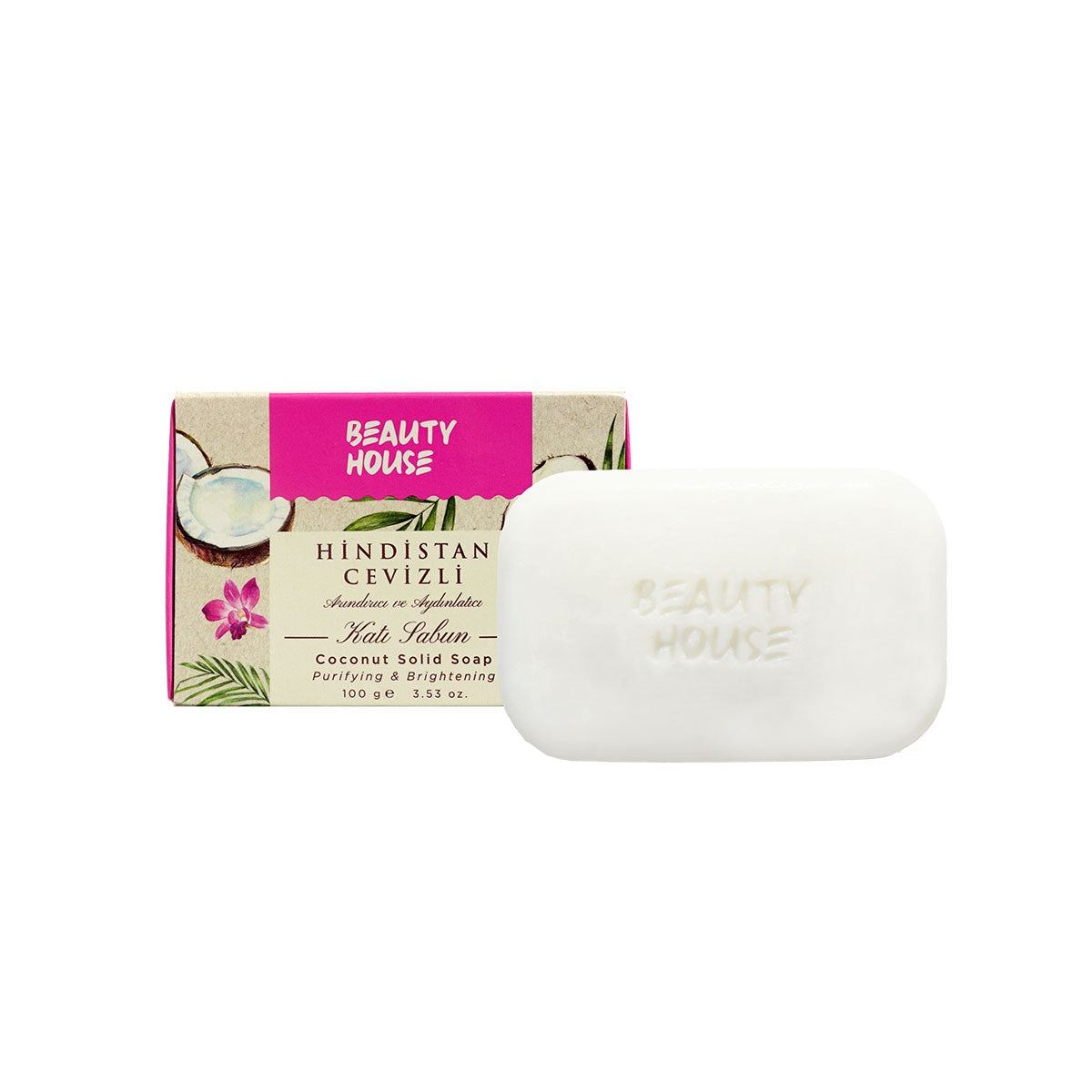 Beauty House Hindistan Cevizli Katı Sabun 100 GR