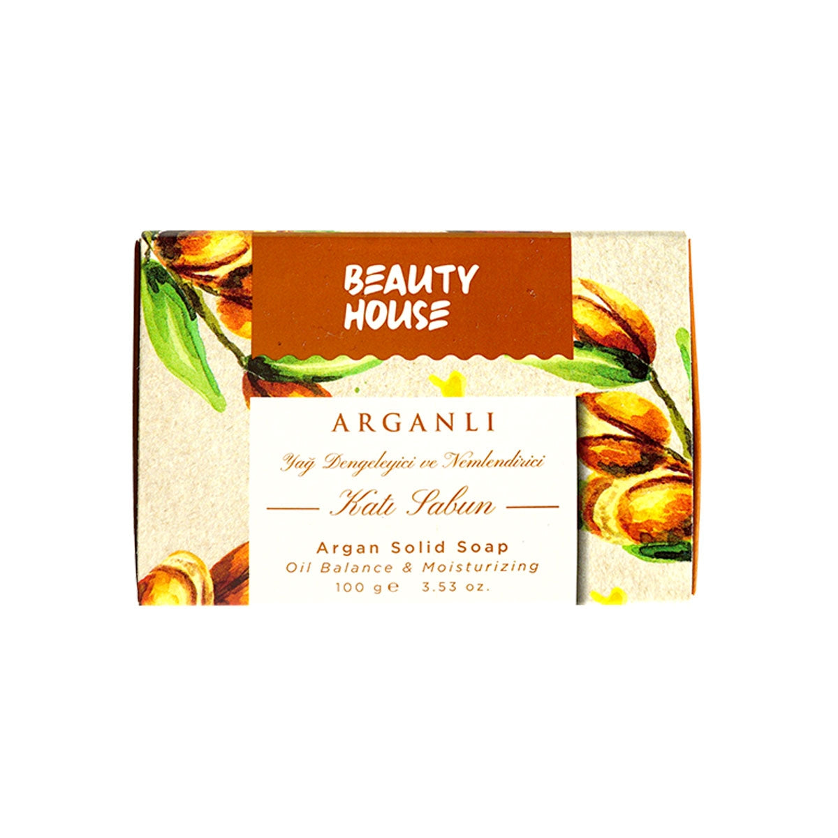 Beauty House Argan Yağlı Katı Sabun 100 GR