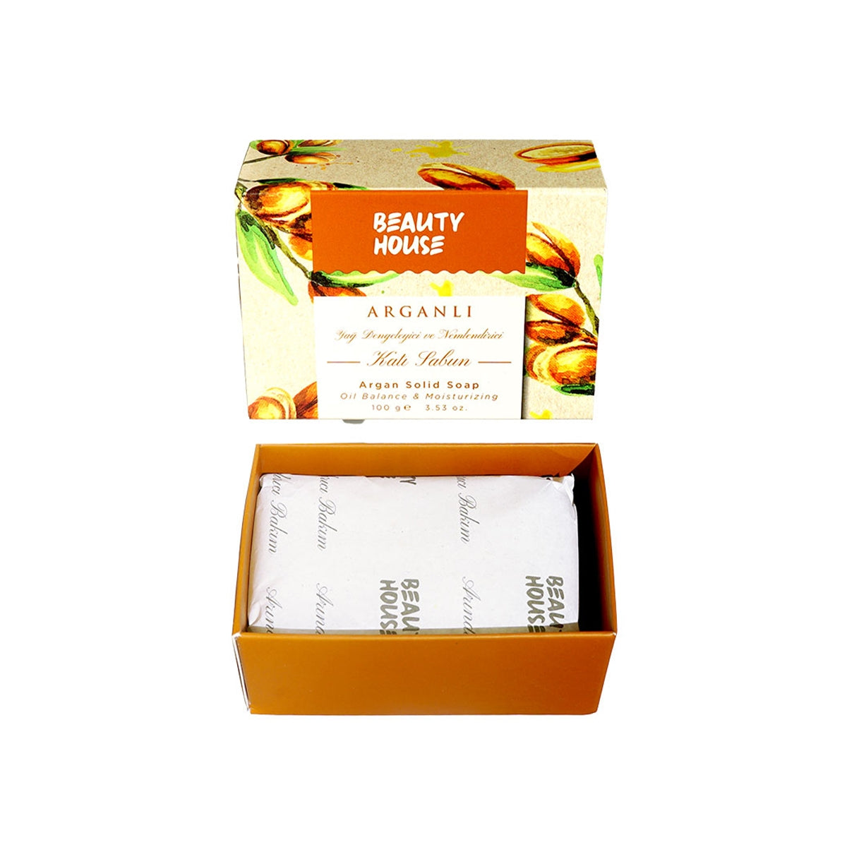 Beauty House Argan Yağlı Katı Sabun 100 GR
