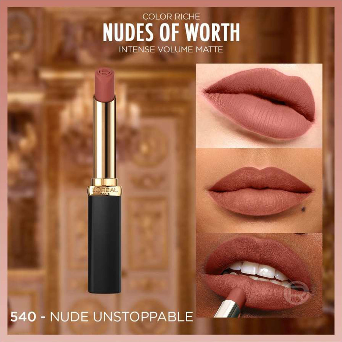 Color Riche Intense Volume Matte Ruj 540 Le Nude Unstoppbale