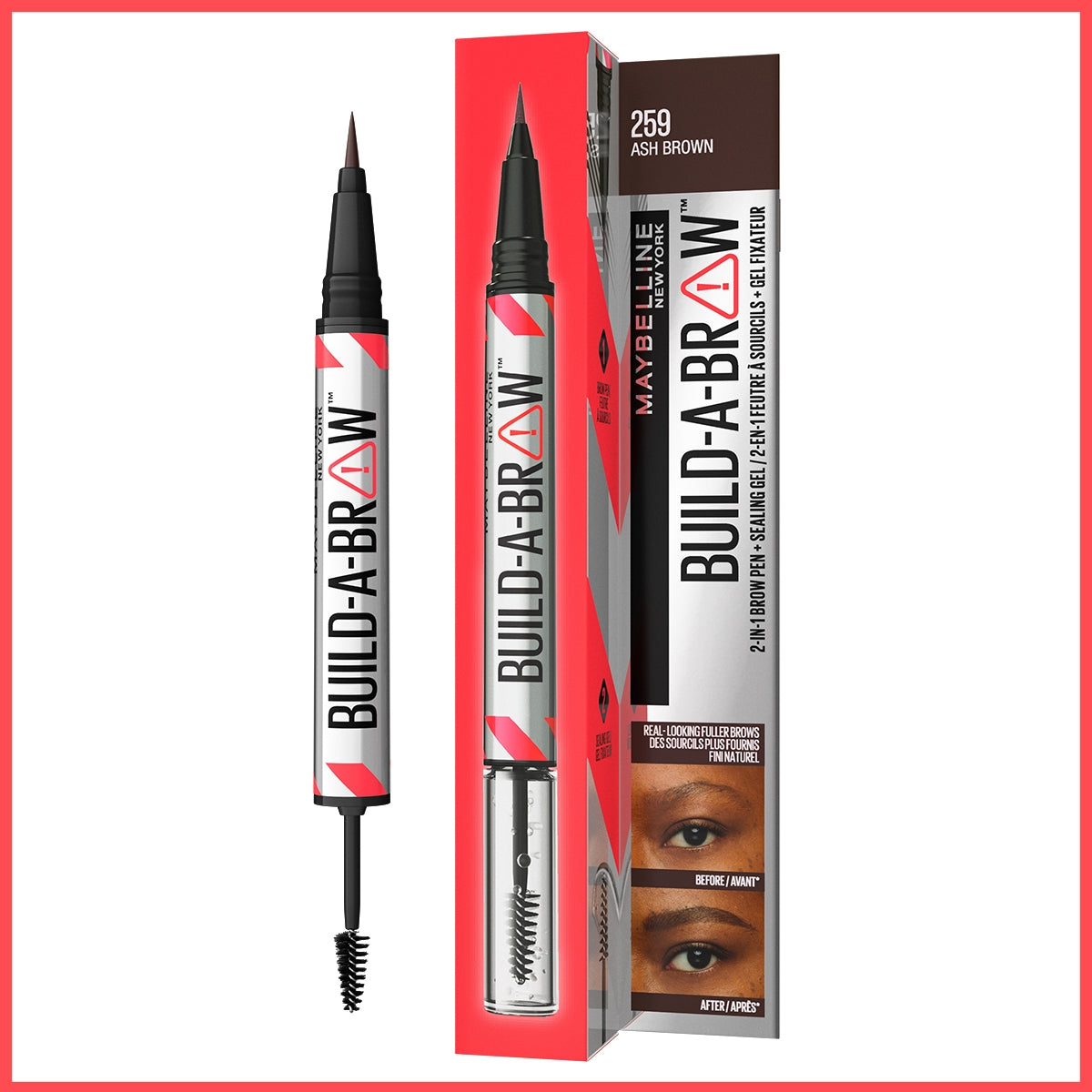 Build a Brow 2in1 Kaş Kalemi ve Jeli Ash Brow 259