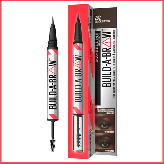 Build a Brow 2in1 Kaş Kalemi ve Jeli Black Brown 262