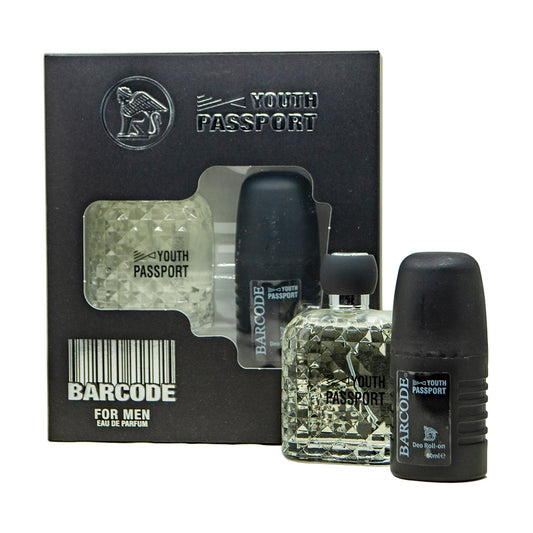 Barcode For Men Edp 100 ML + Roll On