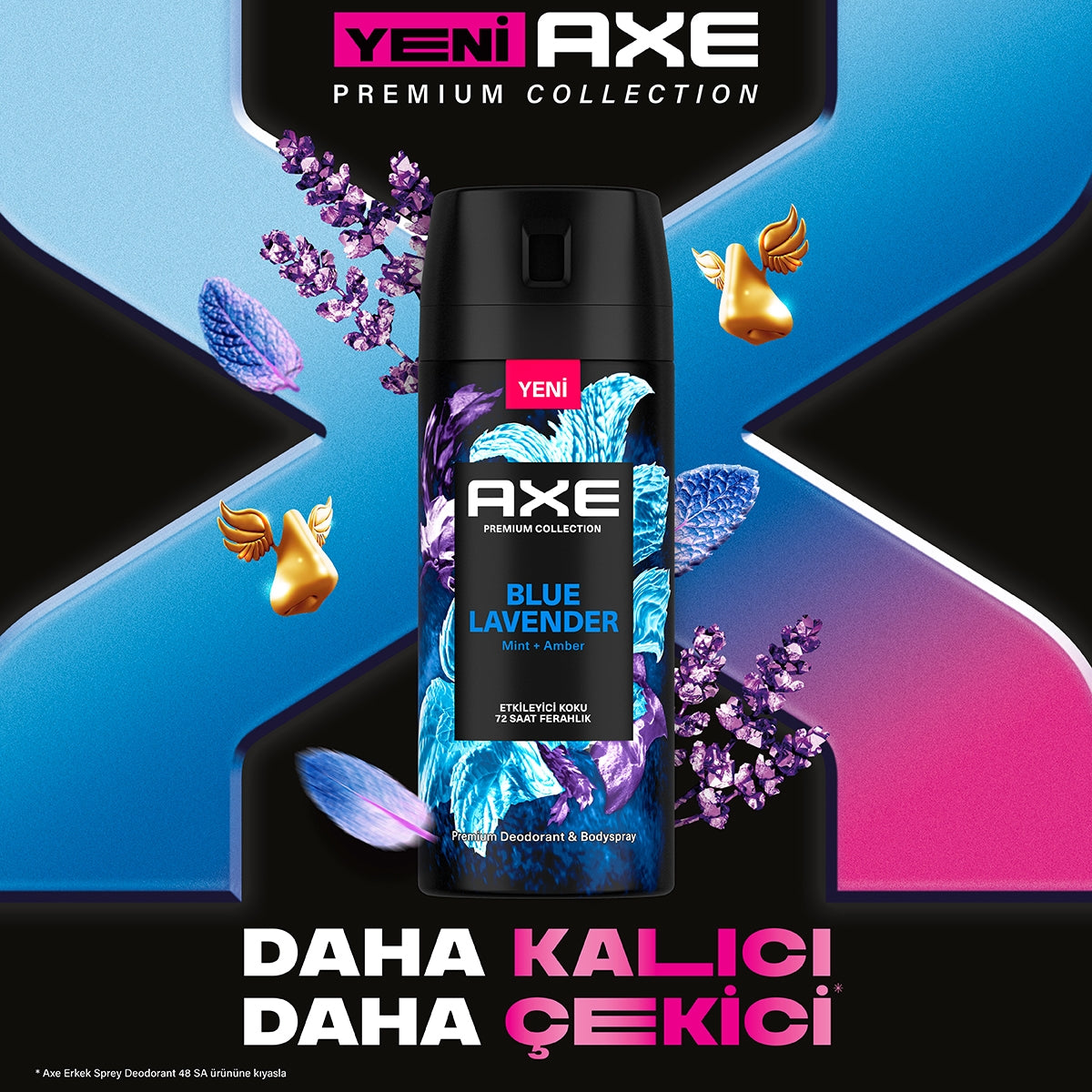 Erkek Deodorant Sprey Blue Lavander 150 ML