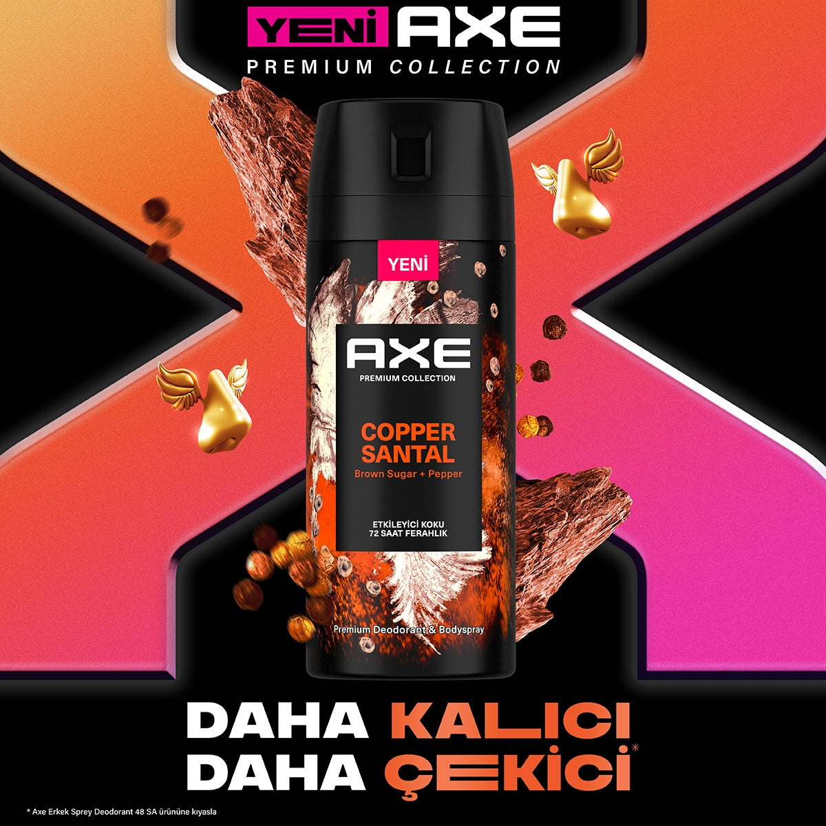 Erkek Deodorant Sprey Cooper Santal 150 ML