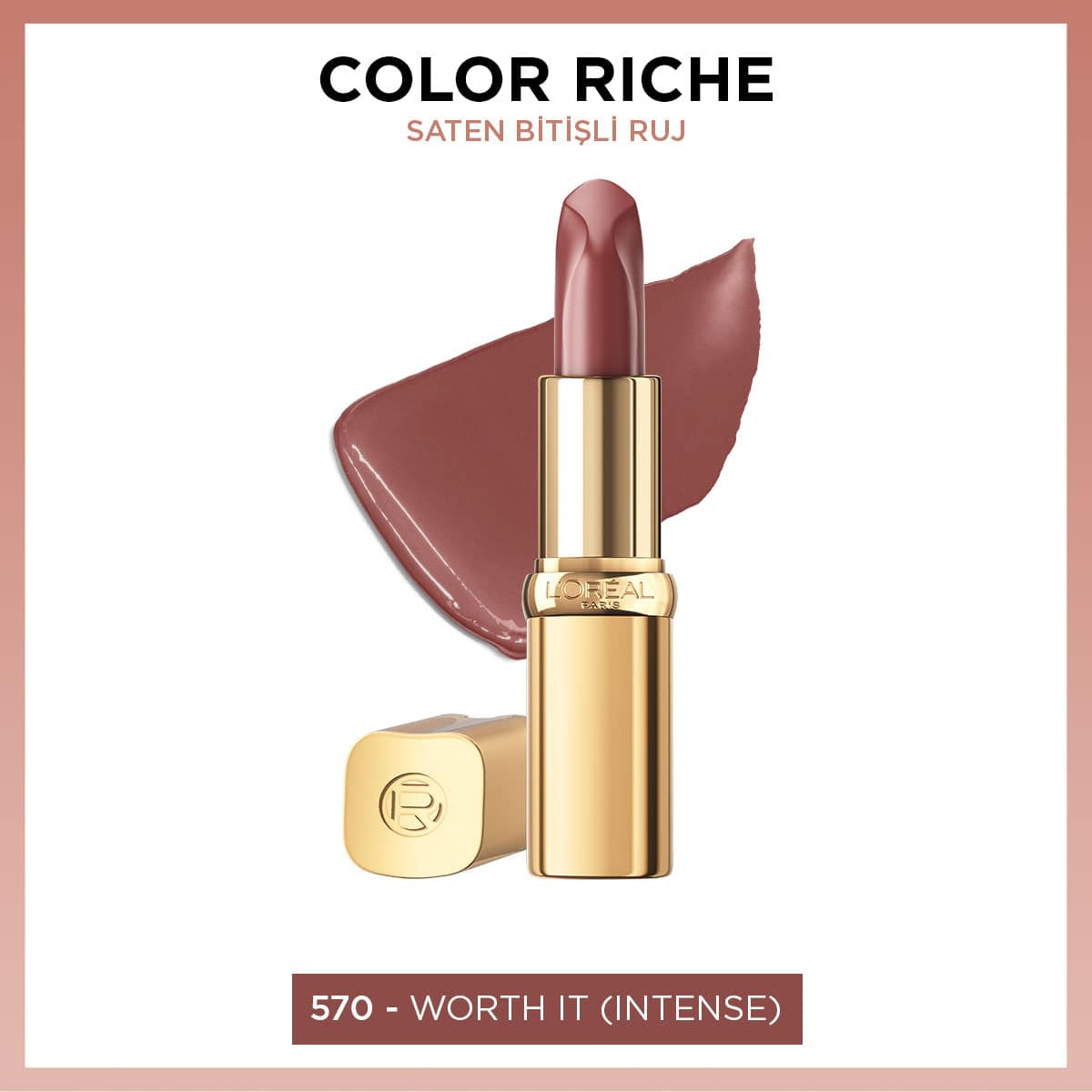 Color Rıch Nude Intense Nu Worth It Intense 570