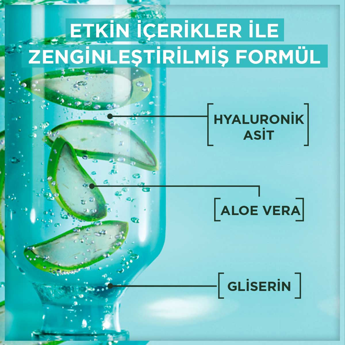 Hyaluronik Aloe Nemlendiren ve Yatıştıran Temizleyici 250 ML