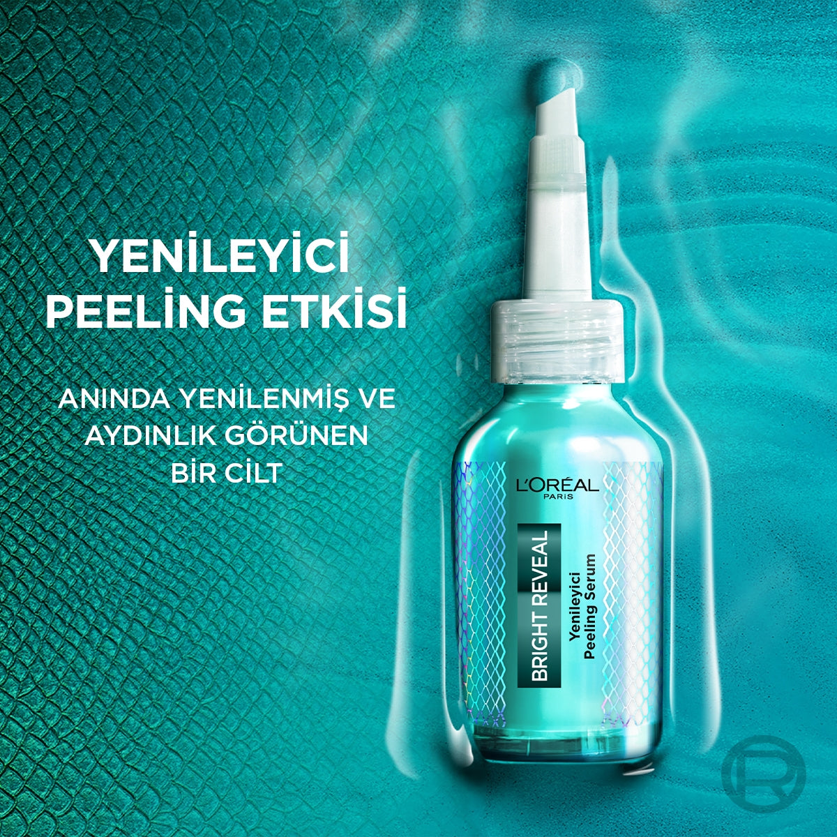 Bright Reveal Koyu Lekelere Karşı Hızlı Etkili Yenileyici Peeling Serum 25% [AHA + BHA + PHA] 25ml