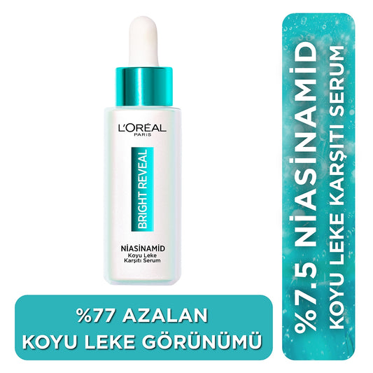 Bright Reveal Sivilce, Güneş, Yaşlanma Lekelerinde Etkili Koyu Leke Karşıtı Serum 30 ml