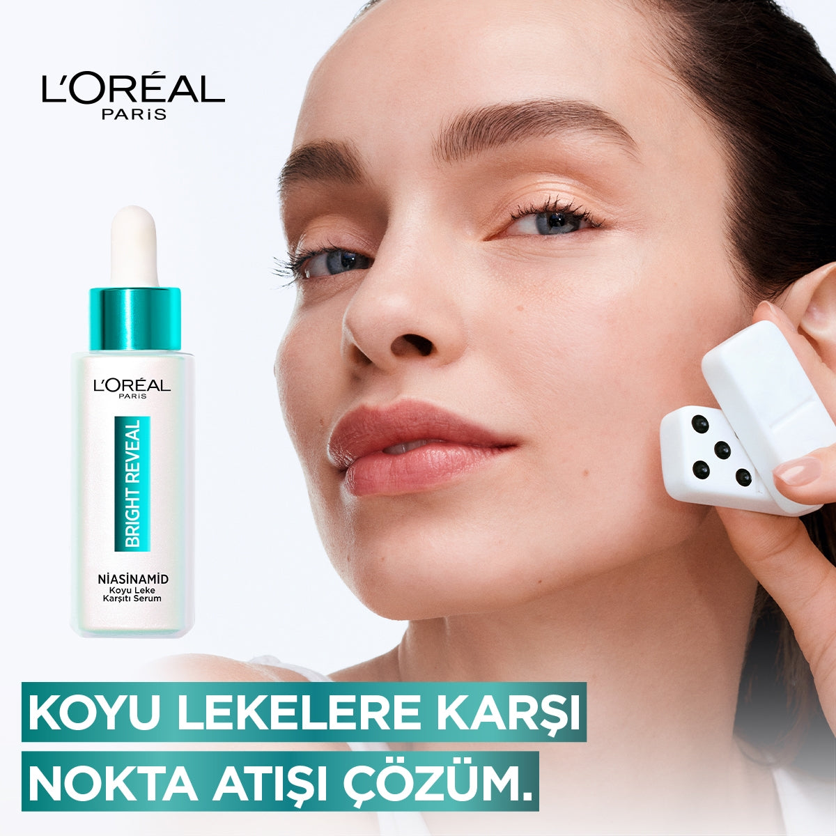 Bright Reveal Sivilce, Güneş, Yaşlanma Lekelerinde Etkili Koyu Leke Karşıtı Serum 10%Niasinamid 30ml