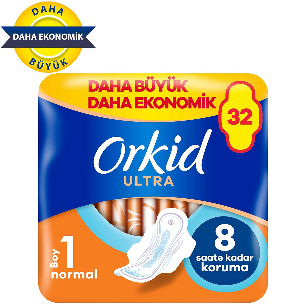 Orkid Ultra Extra Dörtlü Paket Normal 32 Adet