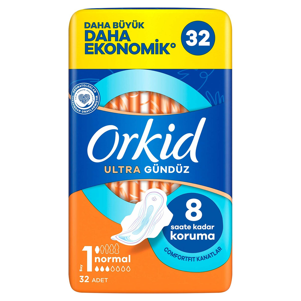 Orkid Ultra Extra Dörtlü Paket Normal 32 Adet