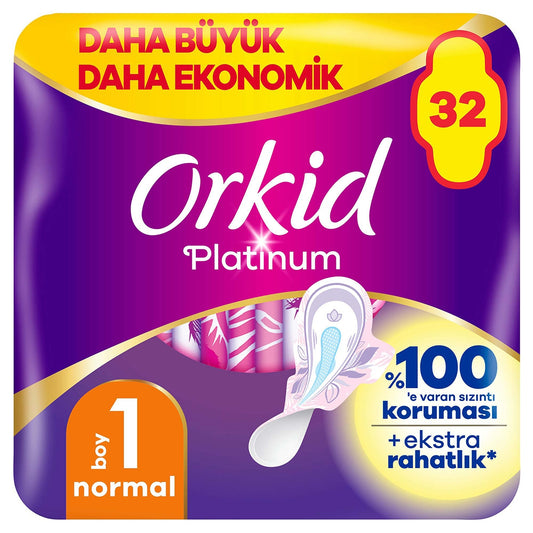 Orkid Platinium Dörtlü Paket Normal 32 Adet