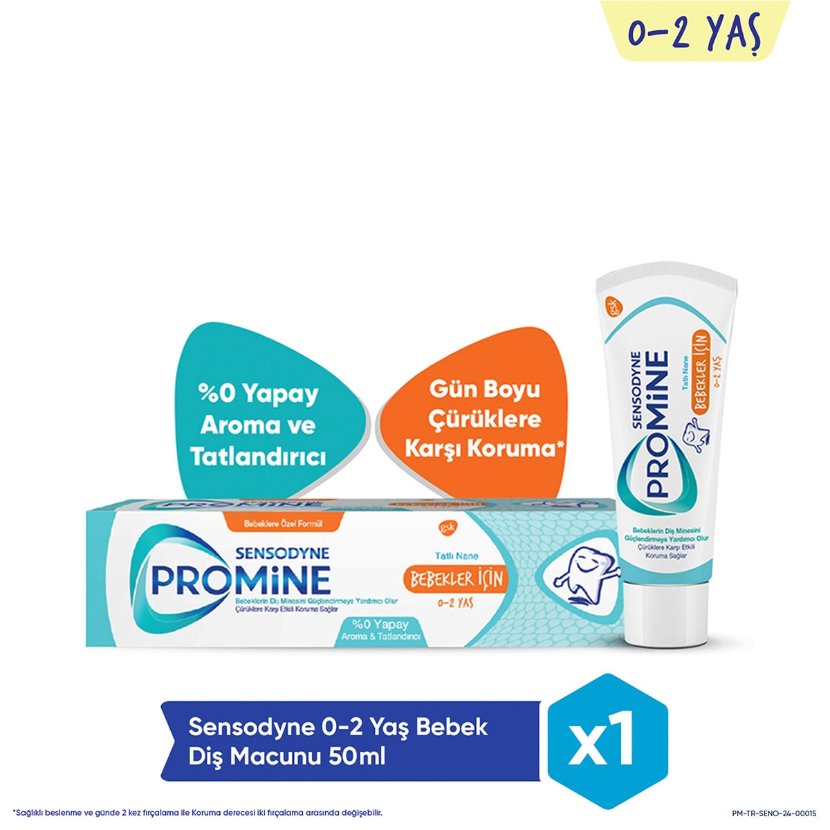 COCUK DIS MACUNU PROMINE 0-2 YAS 50 ML