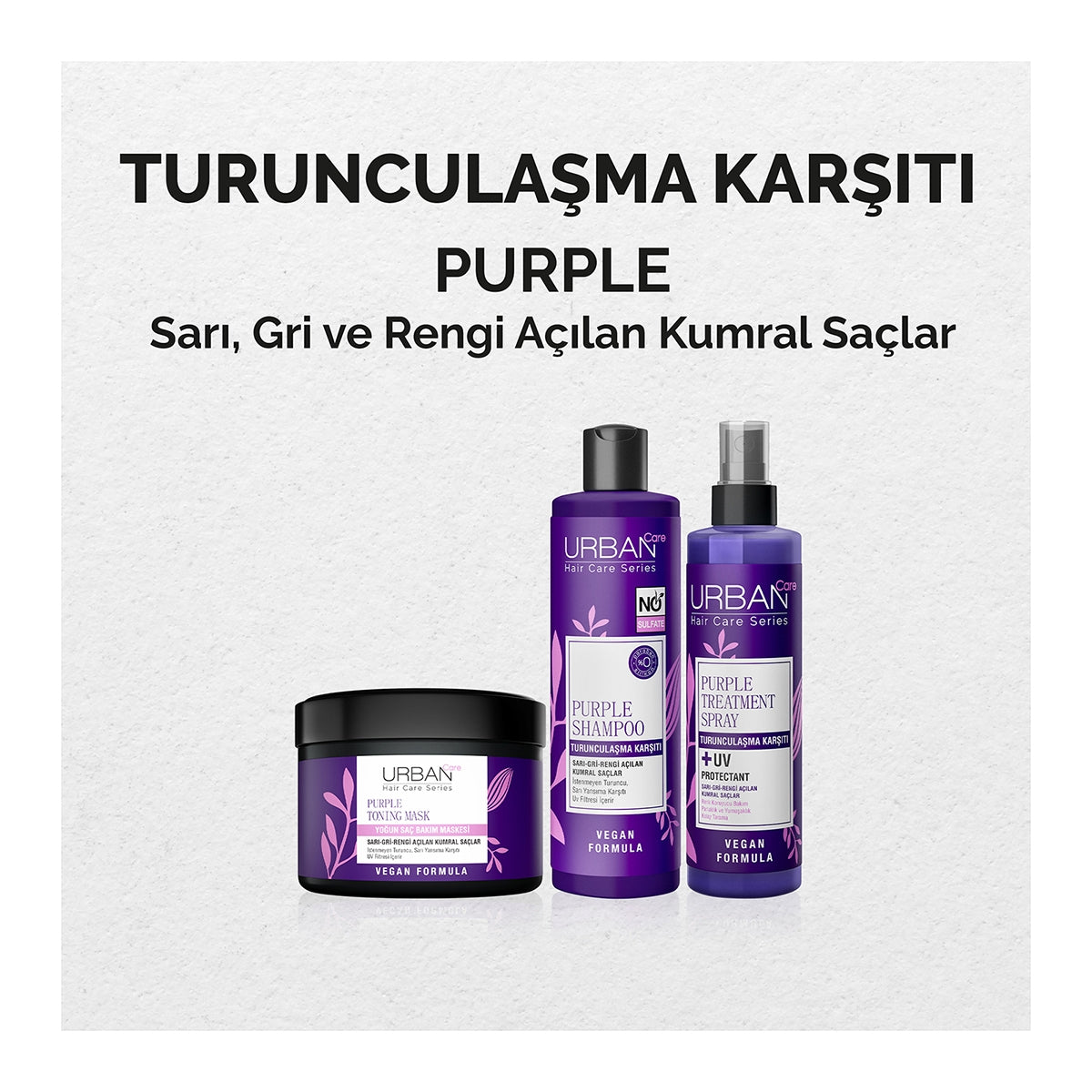 Urban Care  Saç Maskesi Mor 230 ML