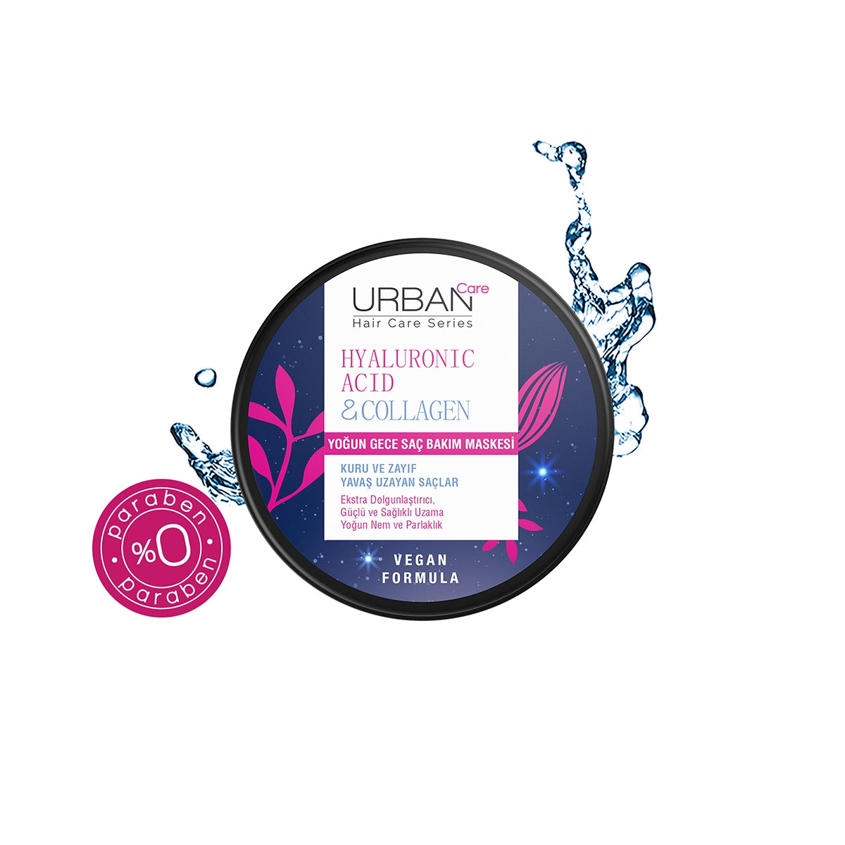 Urban Care  Saç Maskesi Hyaluronic Acid & Collagen 230 ML