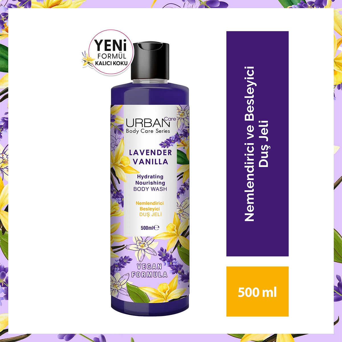 Urban Care Duş Jeli Lavender Vanilla  500 ML