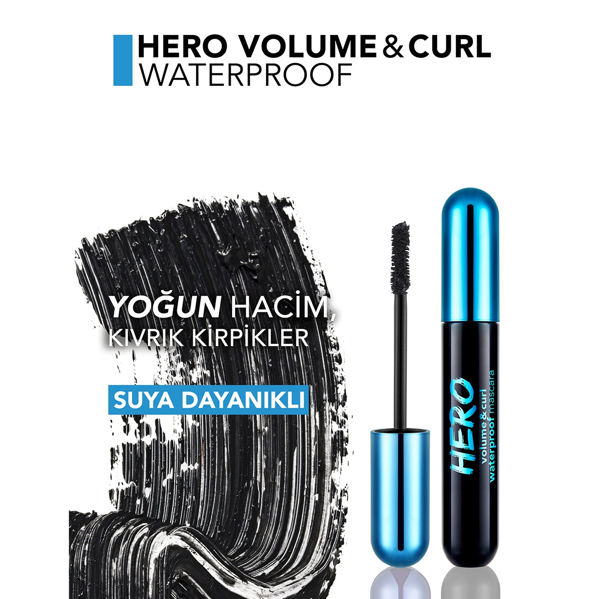 Maskara Hero Volume&Curl Waterproff