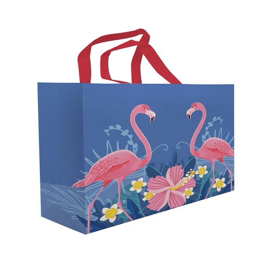 Flamingo Lacivert Alışveriş Çantası