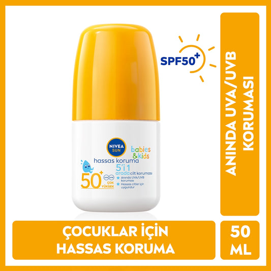 GUNES ROLL ON HASSAS KORUMA COCUK SPF50 50 ML