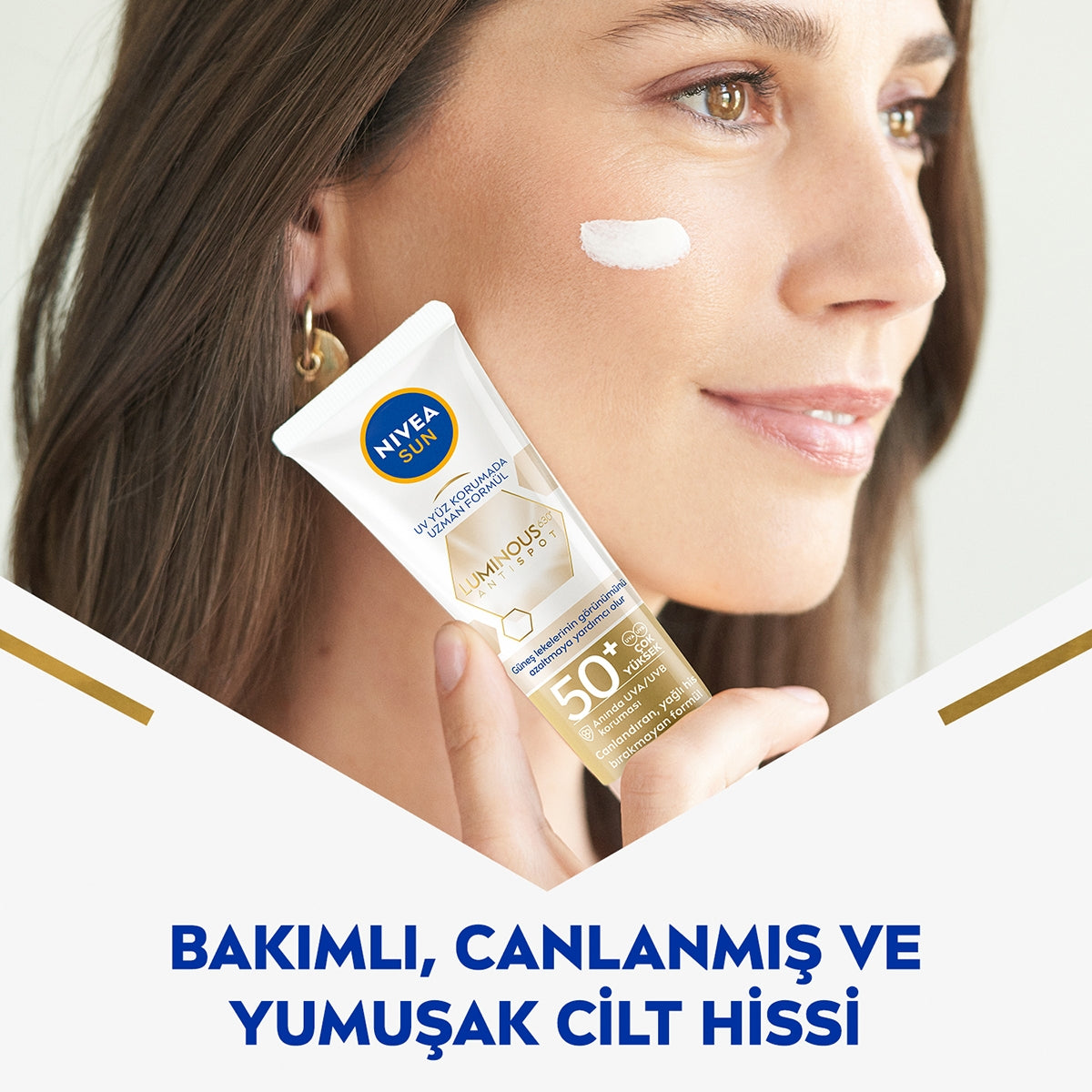 YUZ GUNES KREMI LUMINOUS630 LEKE KARŞITI SPF50 40 ML